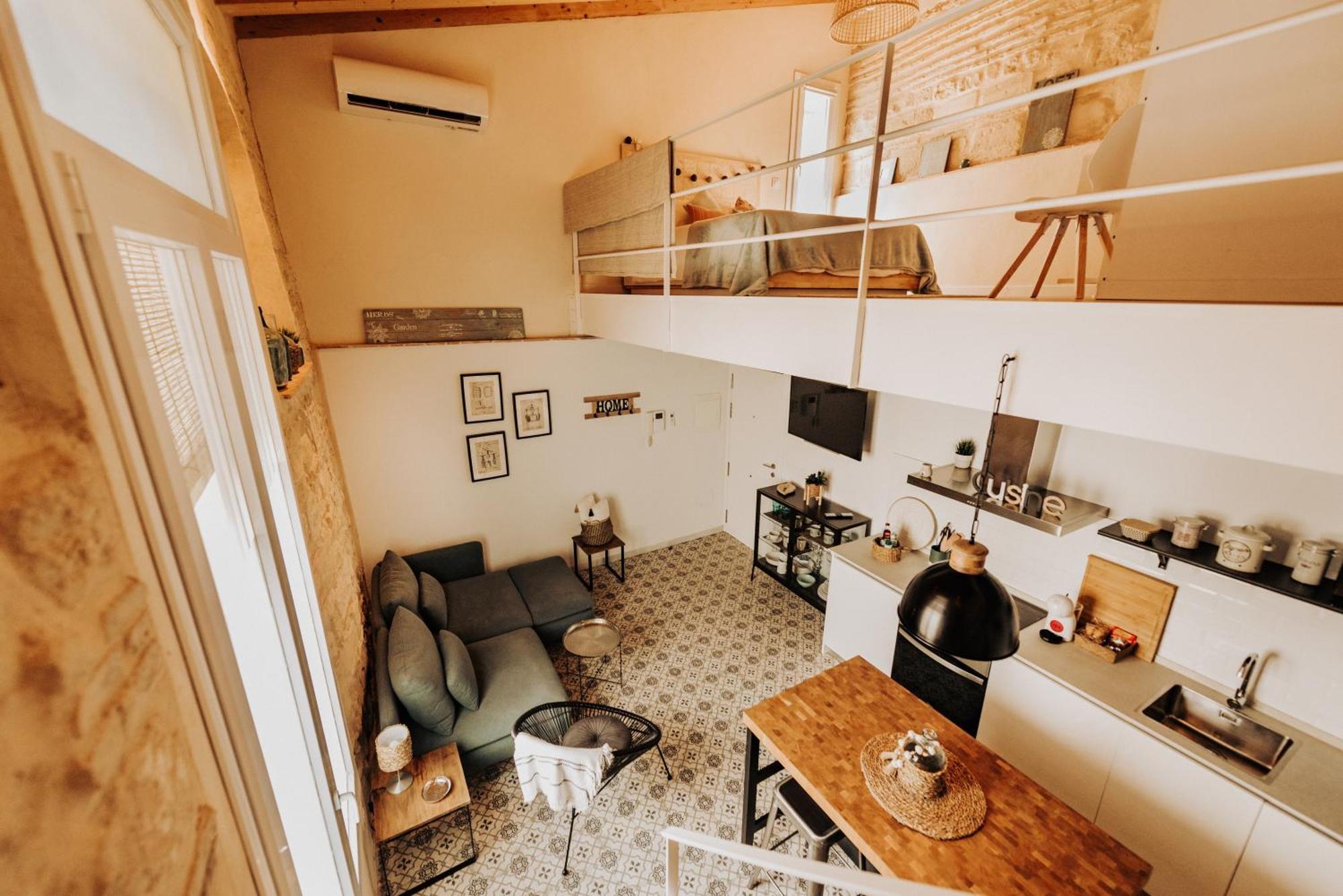 Loft Centrico Con Patio Bodega San Javier Appartement Jerez de la Frontera Buitenkant foto
